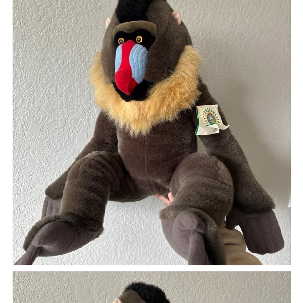 Mandrill plush